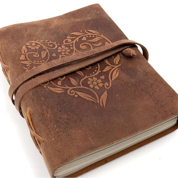 MOONSTAR HANDMADE LEATHER JOURNAL NEW - Picture 4 of 5